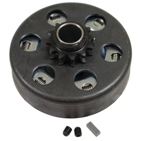 STENS New Sprocket Clutch Replaces Chainsaw Chain Number 35, Teeth 12, Keyway Width 3/16 In. 255-125